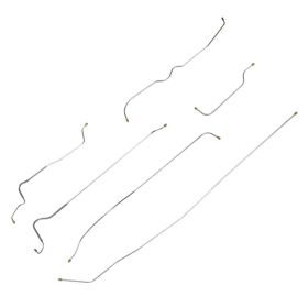 1950 1951 Cadillac Series 62 Brake Line Kit (6 Pieces) (Stainless Steel Or Original Equipment Design) REPRODUCTION Free Shipping In The USA