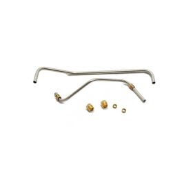 1957 Cadillac Series 62 365 Engine Carburetor Fuel Lines Set (2 Pieces) Stainless Steel or Original Equipment Design REPRODUCTION Free Shipping In The USA