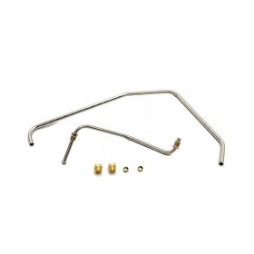 1957 Cadillac Series 62 Carter Carburetor Fuel Lines Set (2 Pieces) Stainless Steel or Original Equipment Design REPRODUCTION Free Shipping In The USA