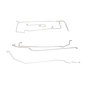 
1959 Cadillac (EXCEPT Series 75 Limousine and Commercial Chassis) Power Drum Brake Line Kit (6 Pieces) (Stainless Steel or Original Equipment Design) REPRODUCTION Free Shipping In The USA
