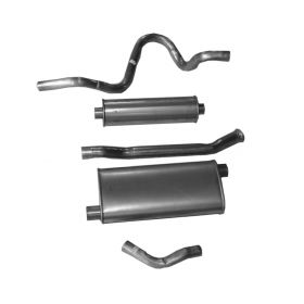 1986 1987 1988 1989 Cadillac Seville Aluminized Catback Exhaust System REPRODUCTION